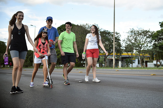 Eixão do Lazer em Brasília