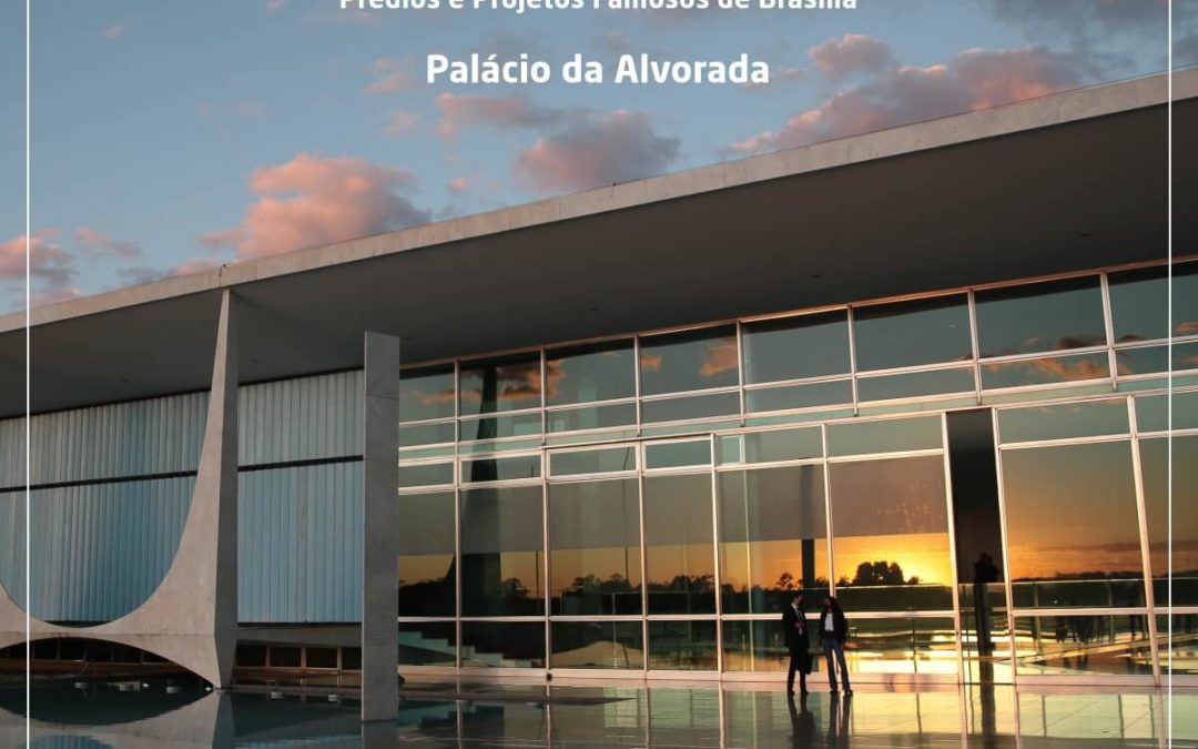 Palácio da Alvorada, primeiro prédio construído na capital do Brasil