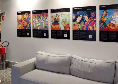 Exposição no Foyer 2