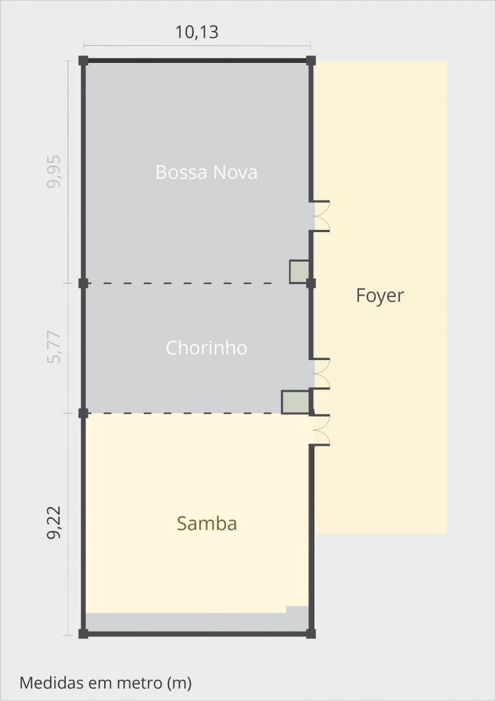 Planta Sala Samba